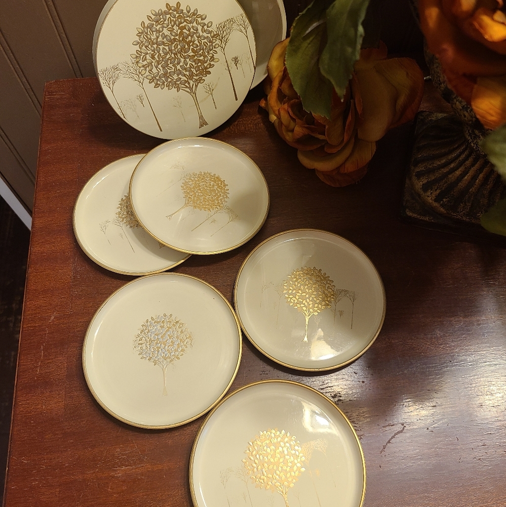 Golden Mist Golden Tree Sacuars Coasters